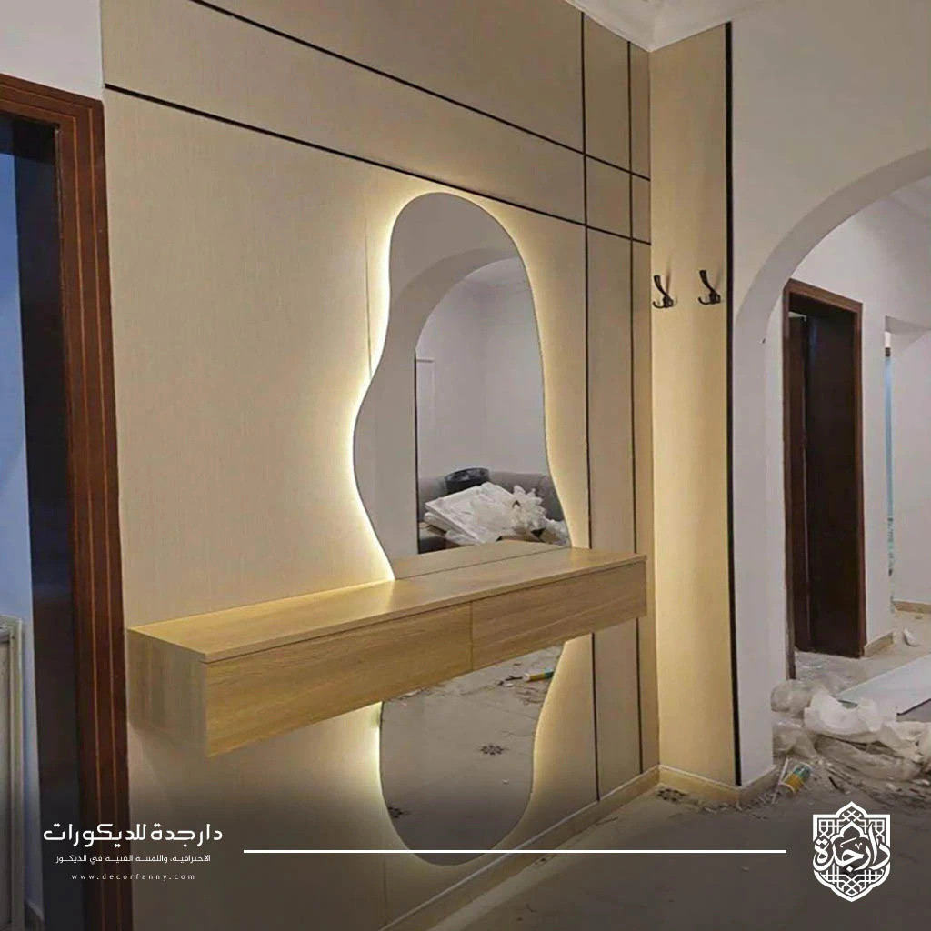 تكسيات خشب شيبورد للجدران جده