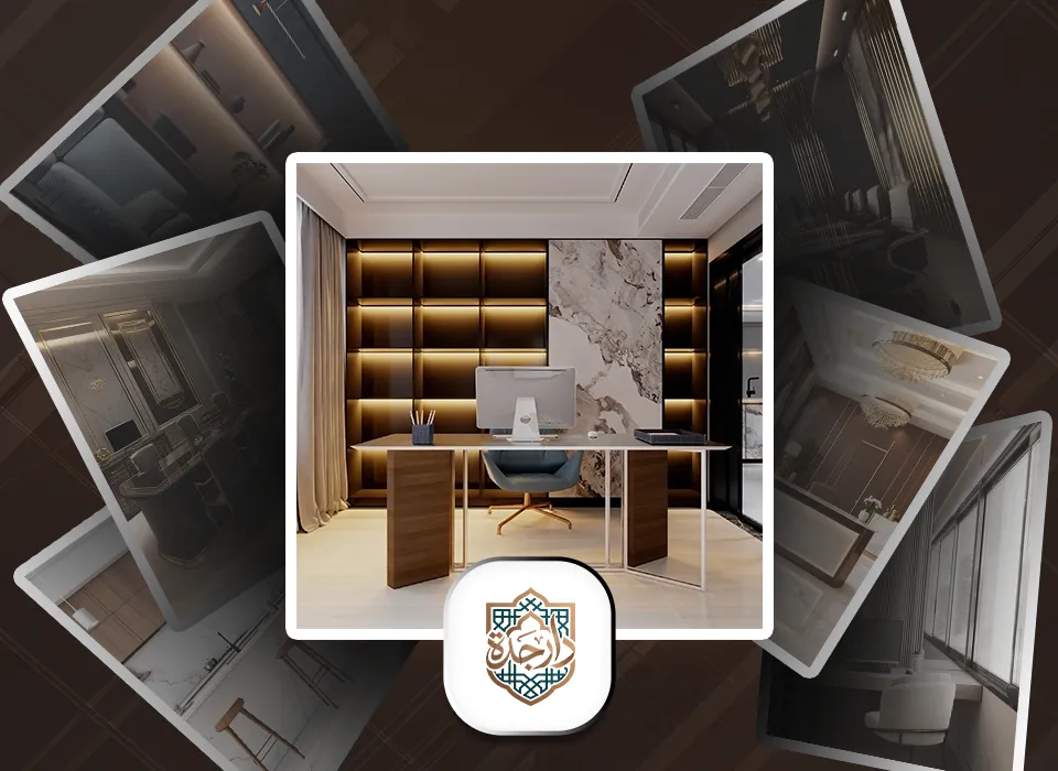 تصميم وتنفيذ ديكور تجاري