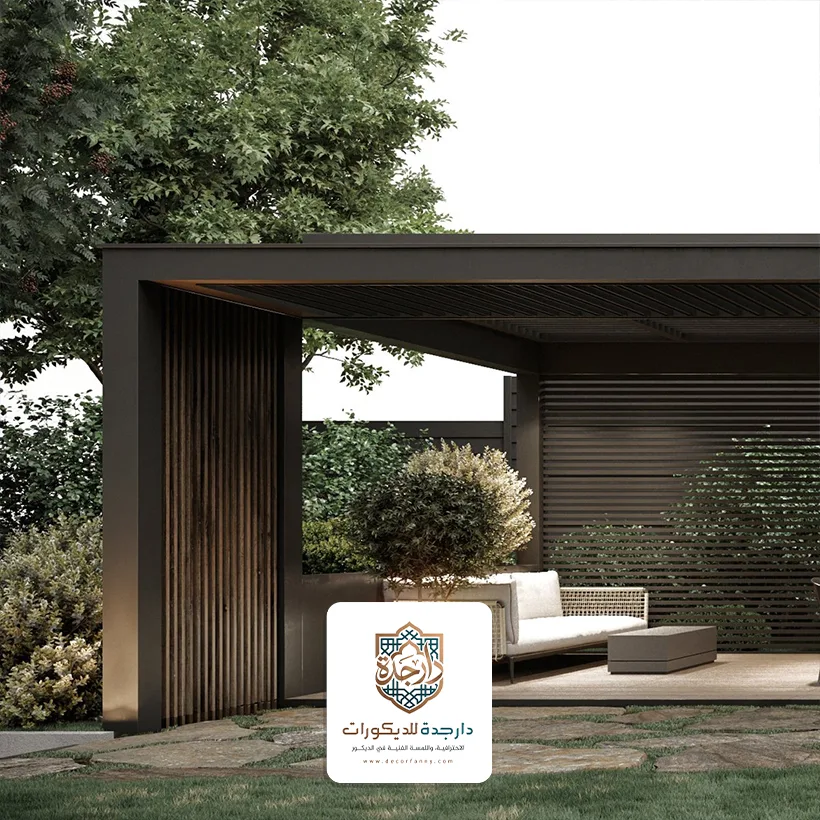 جلسات خارجية بديل الخشب