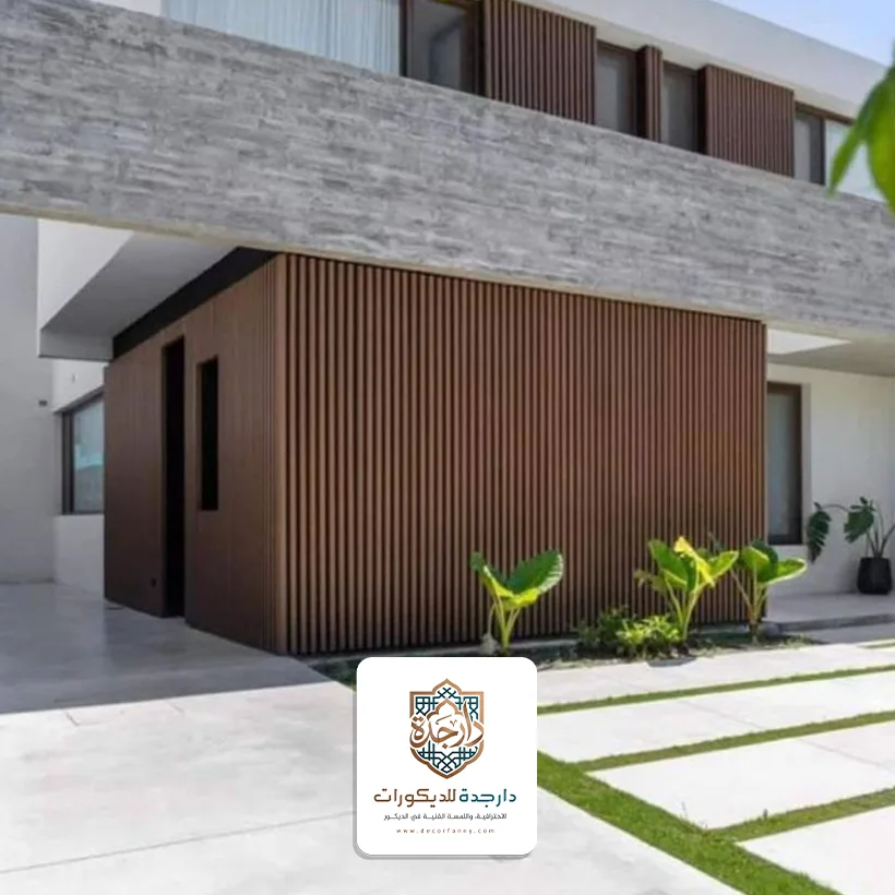 ديكور تكسيات خشبية