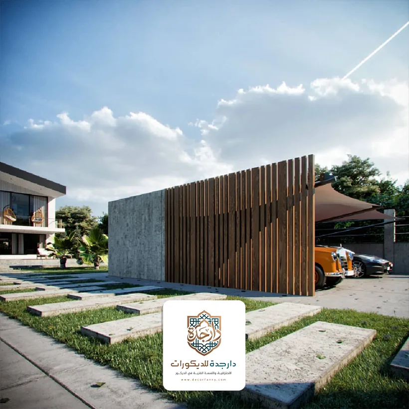 سواتر فواصل خشب