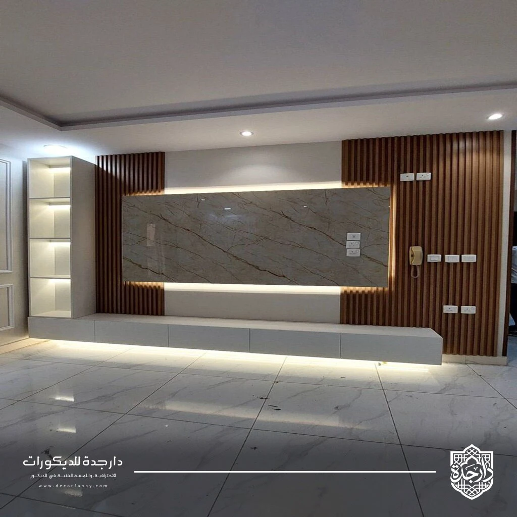 ديكور تلفزيون جداري جدة