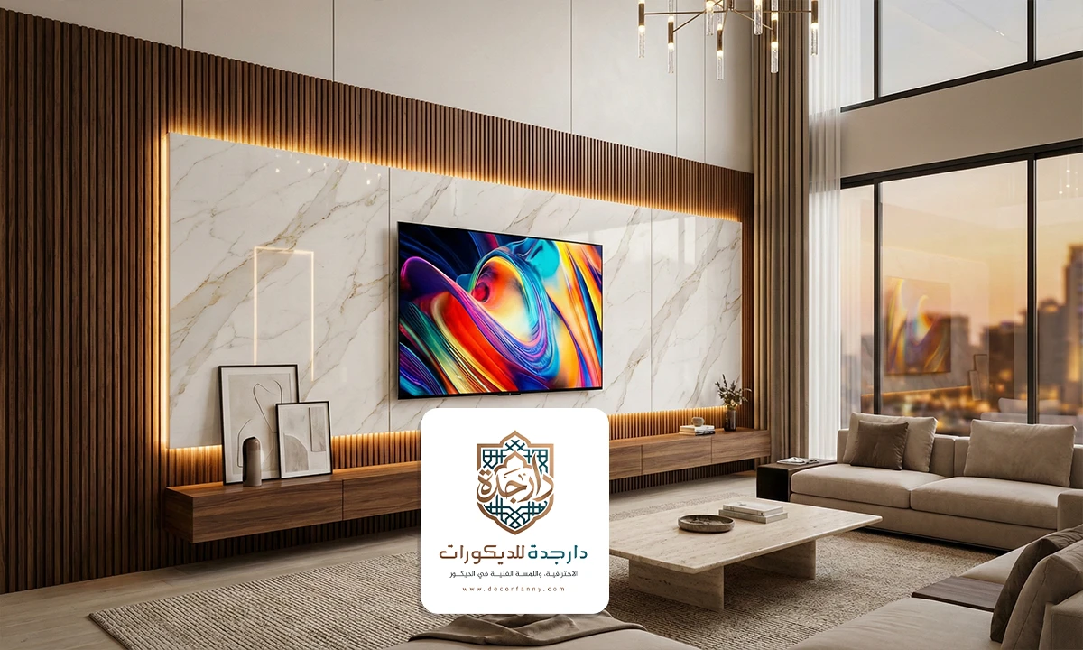 ديكور شاشات جدة